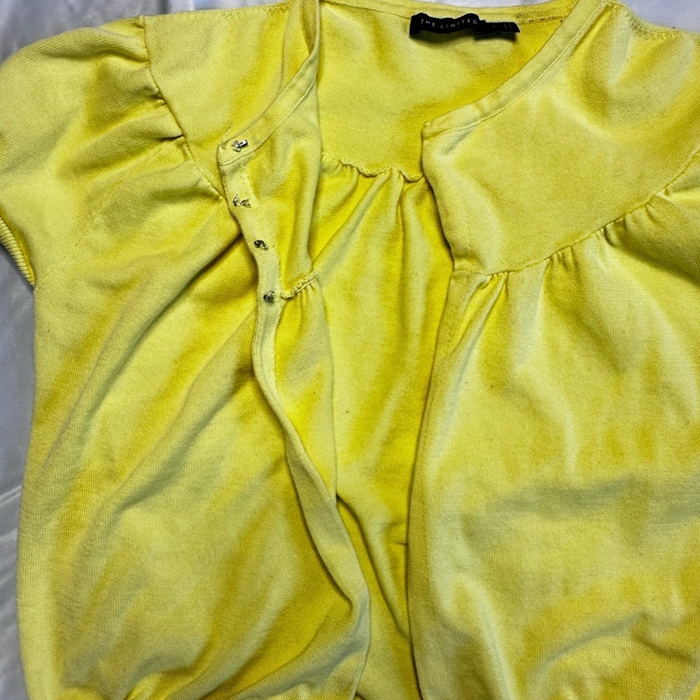 Limited Butter Yellow Blouse for Women - Picture 4 of 7